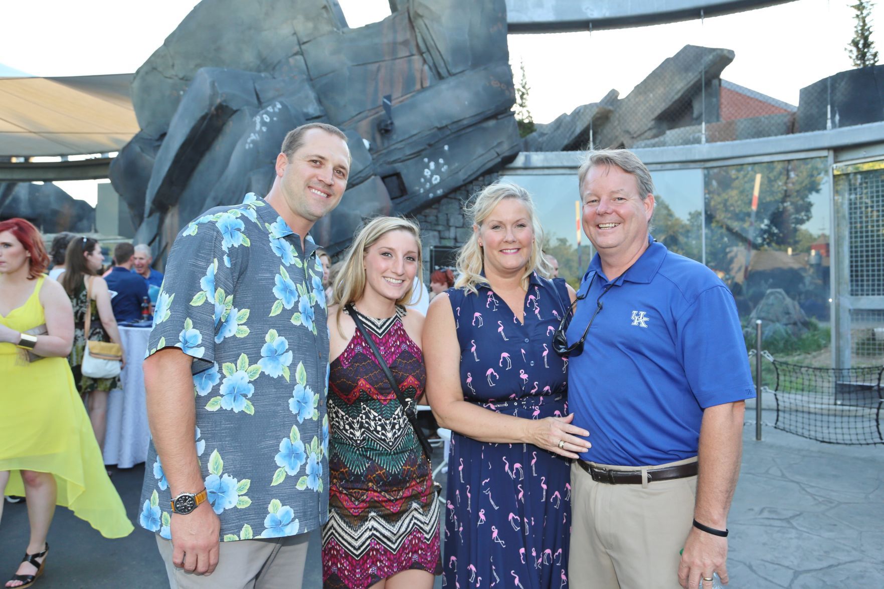 Kerry Tebbe, Olivia Commer, Julie and John David Long II
